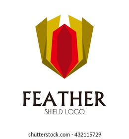 feather Airplane flying of technology feather wing abstract vector and logo design or template plane business icon of company and corporate identity symbol concept
