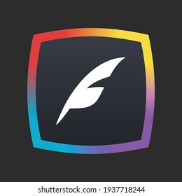 Feather - App Icon Button