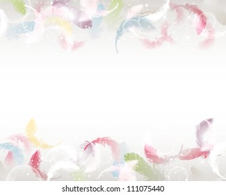 feather background