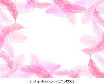 Feather background