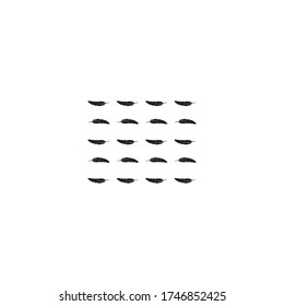 Feather background pattern illustration design