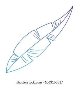 feather bird decorative icon