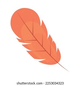 feather boho wild icon isolated