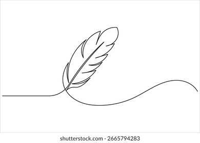 Estilo minimalista de desenho contínuo de uma linha de difusão em fundo branco