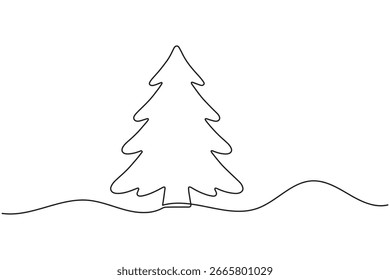 Feather continuous one line drawing minimalist style on white background