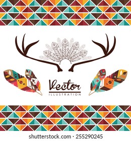 feather decoration design, vector illustration eps10 graphic 