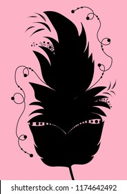 feather decoration vector