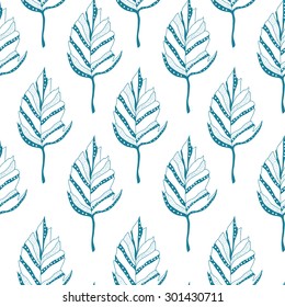 Feather decorative element. Vector illustration.