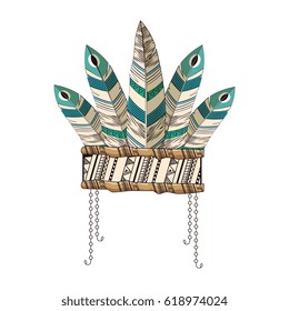 feather decorative isolated icon