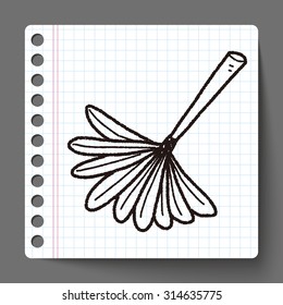 feather duster doodle