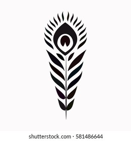 Feather Firebird  icon Vector design.