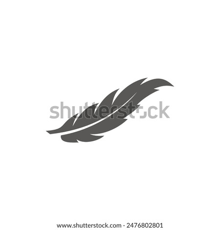 feather icon design illustration vector, suitable for your design need, logo, illustration, animation, etc.