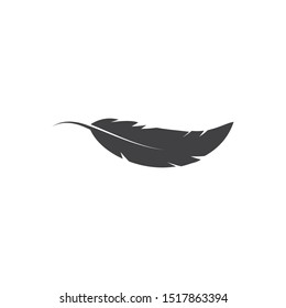 feather icon illustration vector template design
