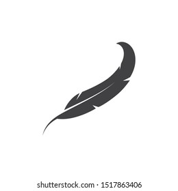 feather icon illustration vector template design