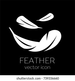 Feather icon. Lightweight icon