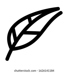 feather icon or logo isolated sign symbol vector illustration - high quality black style vector icons
