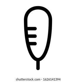 feather icon or logo isolated sign symbol vector illustration - high quality black style vector icons
