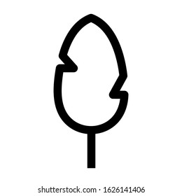 feather icon or logo isolated sign symbol vector illustration - high quality black style vector icons
