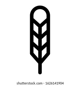 feather icon or logo isolated sign symbol vector illustration - high quality black style vector icons
