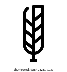 feather icon or logo isolated sign symbol vector illustration - high quality black style vector icons
