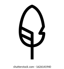 feather icon or logo isolated sign symbol vector illustration - high quality black style vector icons
