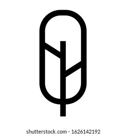 feather icon or logo isolated sign symbol vector illustration - high quality black style vector icons
