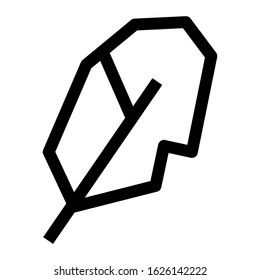 feather icon or logo isolated sign symbol vector illustration - high quality black style vector icons
