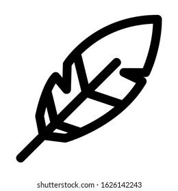 feather icon or logo isolated sign symbol vector illustration - high quality black style vector icons
