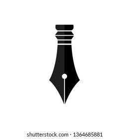 feather icon, pen symbol