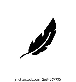 Ícone Difusão. Estilo sólido simples. Legal, peso leve, educação, nib, tinta, vintage conceito. Silhueta, símbolo de glifo. Design isolado