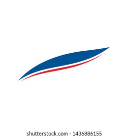 feather icon symbol vector logo design illustration
