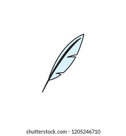 feather icon template design
