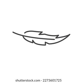 feather icon vector design illustration element template 