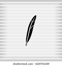 feather Icon vector, 

Vector EPS 10 illustration style