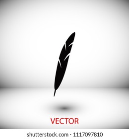 feather Icon vector, Vector EPS 10 illustration style