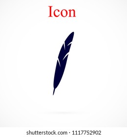 feather Icon vector, 

Vector EPS 10 illustration style