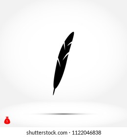 feather Icon vector, Vector EPS 10 illustration style