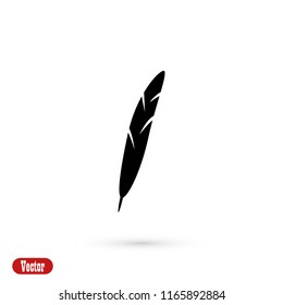 feather Icon vector, 

Vector EPS 10 illustration style