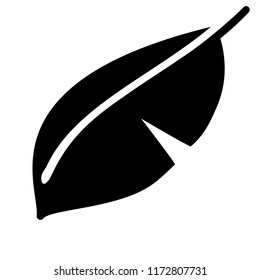 Feather icon vector. EPS 10.