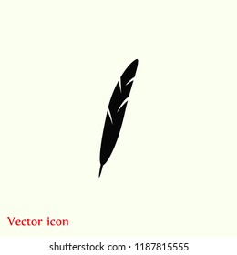 feather Icon vector, Vector EPS 10 illustration style