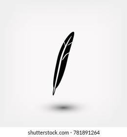 feather Icon vector, Vector EPS 10 illustration style