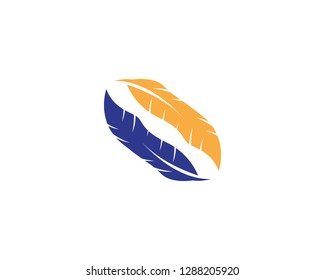 Feather icon vector illustration