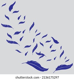 feather icon vector logo illustration design 
 template