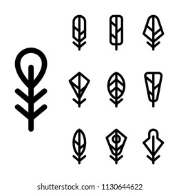 Feather icons in Line style for any purposes. Perfect for website mobile app presentation