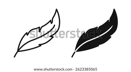 Feather icons on white background for web