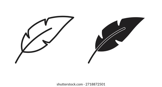 Feather icons sign vectors. suitable for web, app, infographic, etc