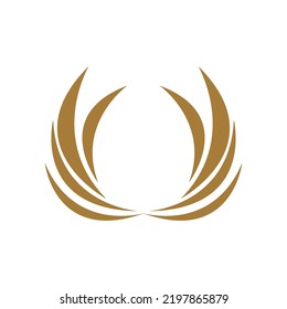 Feather ilustration logo vector template design