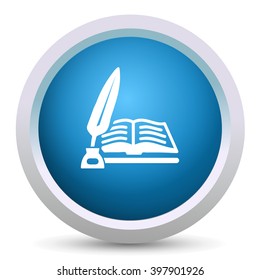 feather ink icon