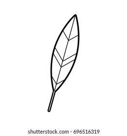 feather ink isolated icon
