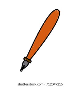 feather inkwell pen